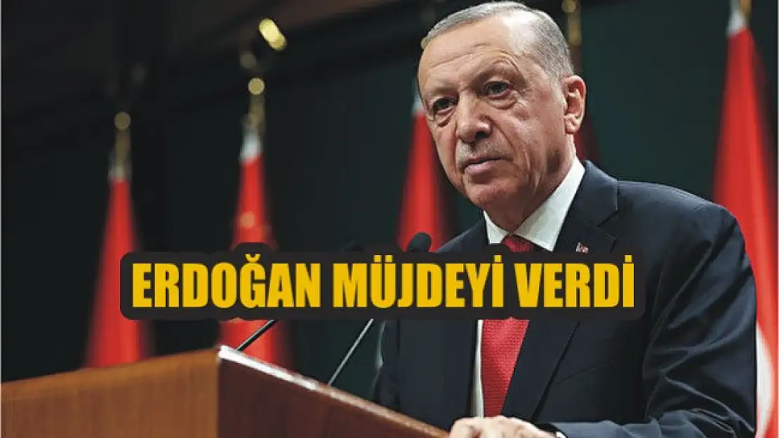 Erdoğan müjdeyi verdi: 'Yarın inşallah asgari ücreti açıklayacağız'