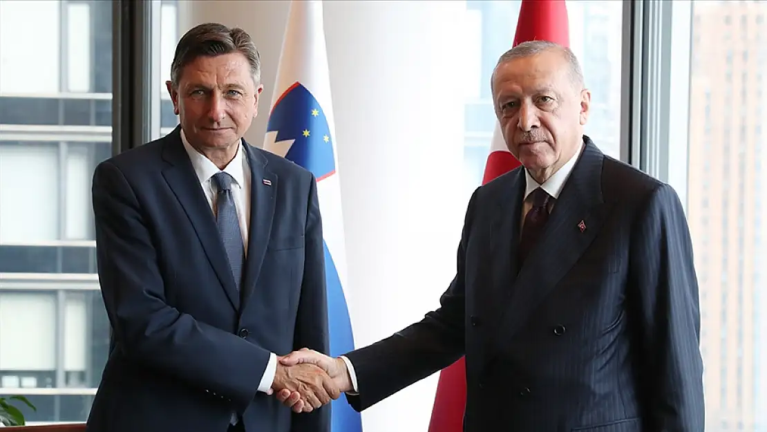 Erdoğan, Slovenya Cumhurbaşkanı Pahor ile yarın bir araya gelecek