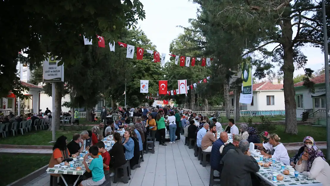 Ereğli Belediyesi'nden gaziler onuruna yemek