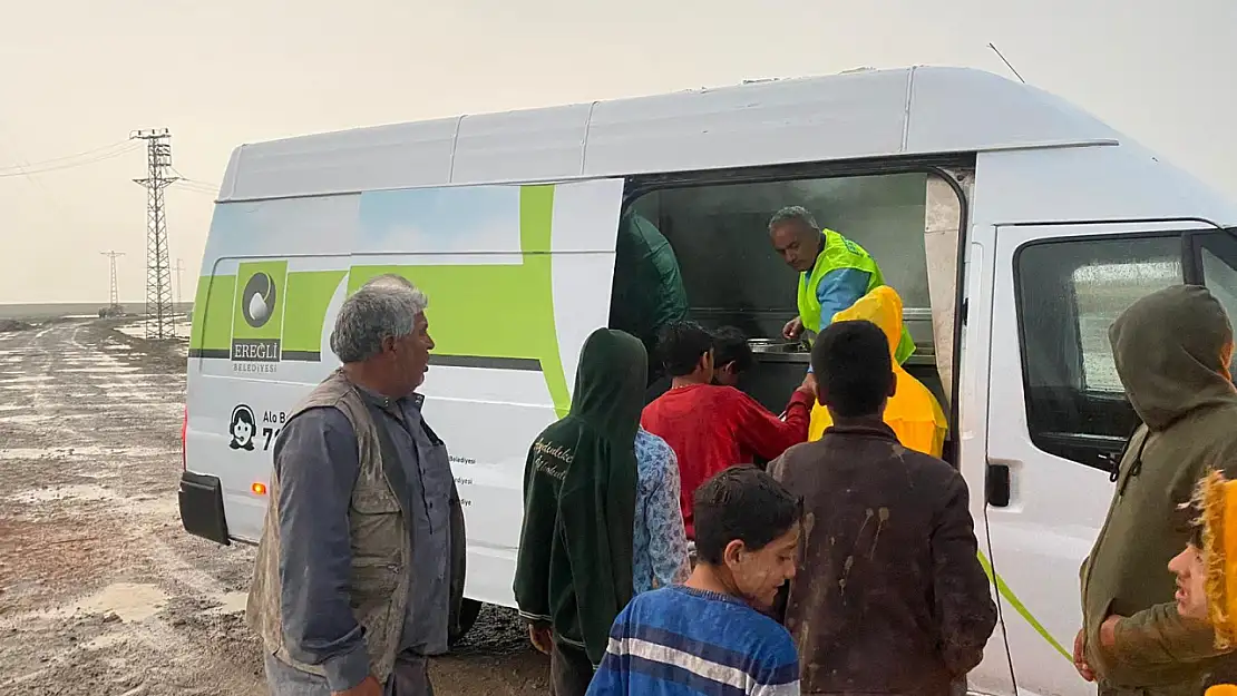 Ereğli Belediyesi'nden, sel sonrası çalışmalara devam