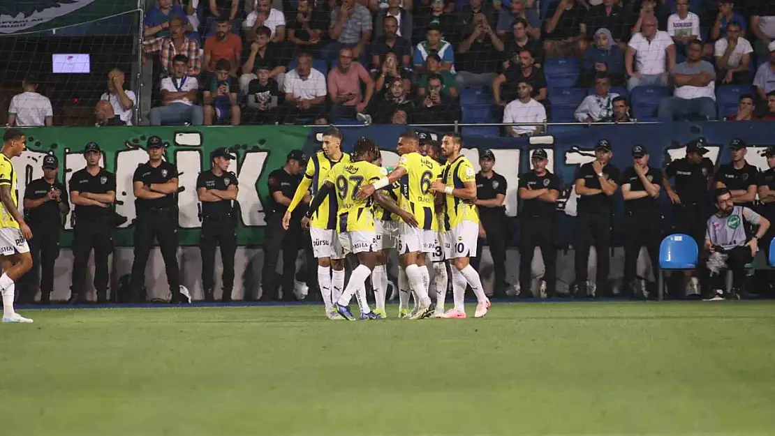 Fenerbahçe deplasmandan galip ayrıldı