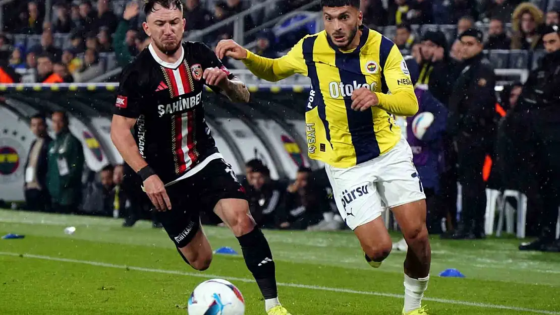 Fenerbahçe, Gaziantep FK'yı 3-1 Mağlup Etti