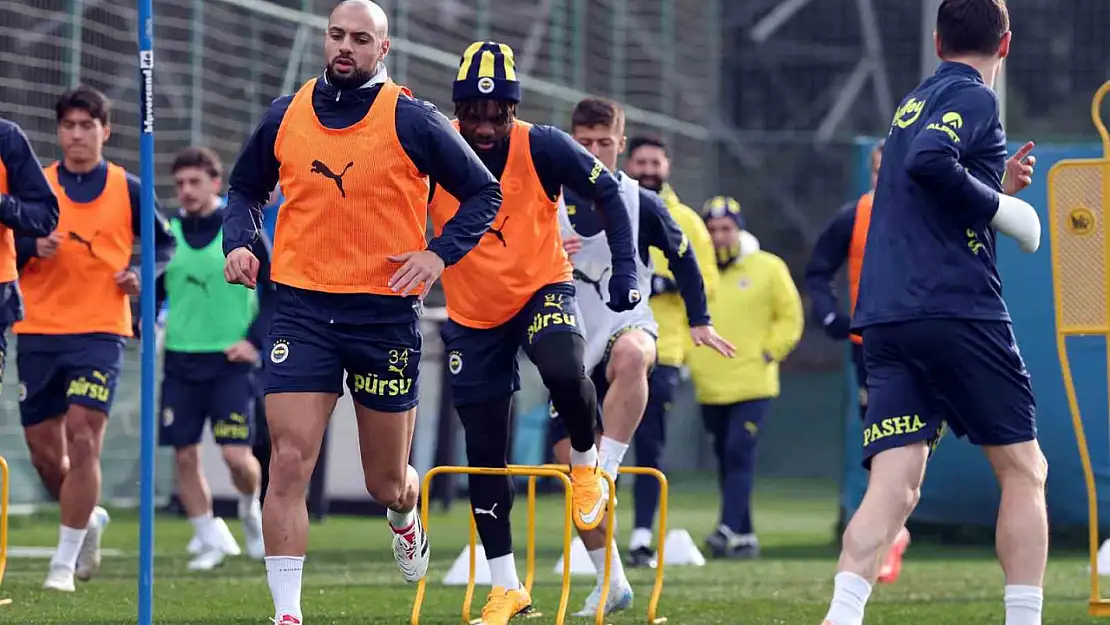 Fenerbahçe, Lyon maçı hazırlıklarını sürdürüyor