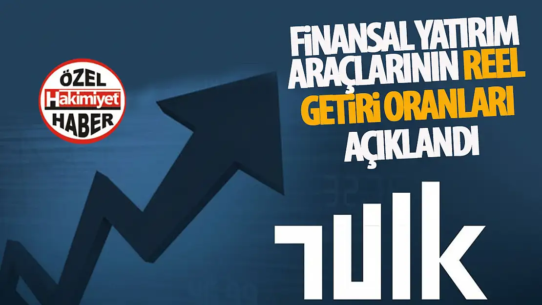 Finansal yatırım araçlarının reel getiri oranları açıklandı