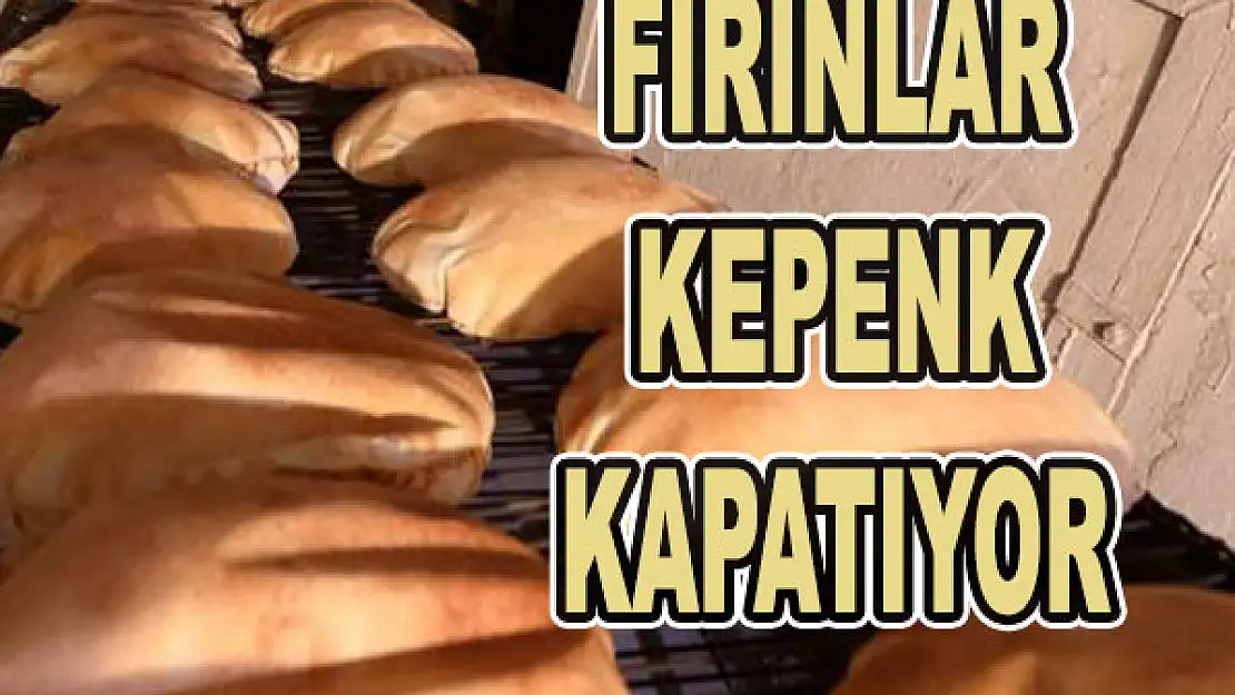 Fırınlar kepenk kapatıyor