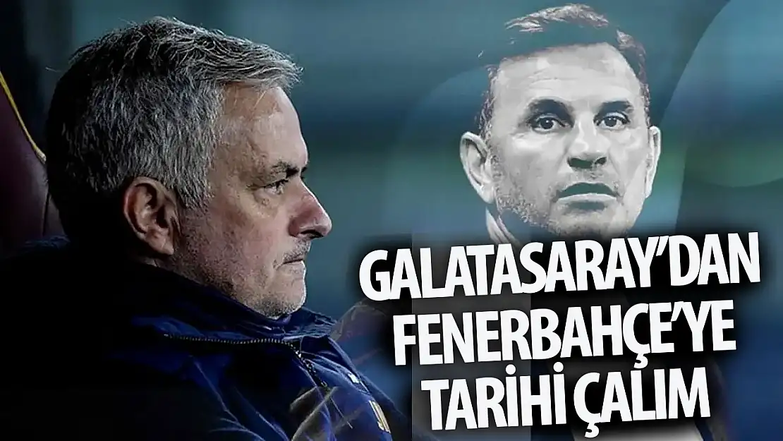 Galatasaray'dan Fenerbahçe'ye tarihi çalım! Jose Mourinho şoke olacak