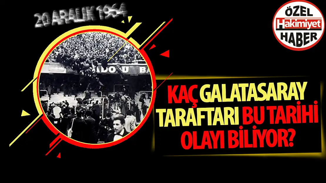 Galatasaray Tarihinde Unutulmaz Bir An: Ali Sami Yen Stadyumu Faciası