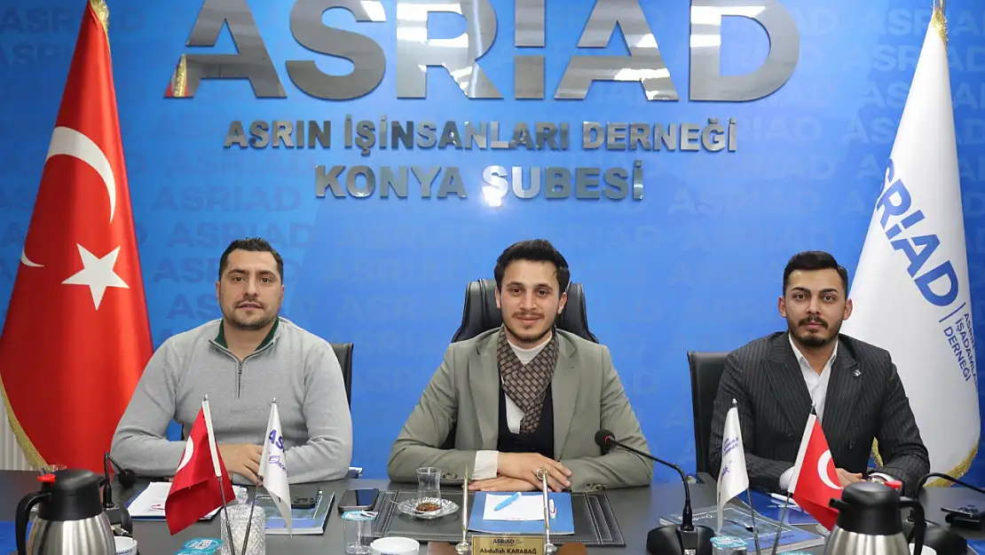 Genç ASRİAD Konya 2025 yılında çıtayı yükseltecek