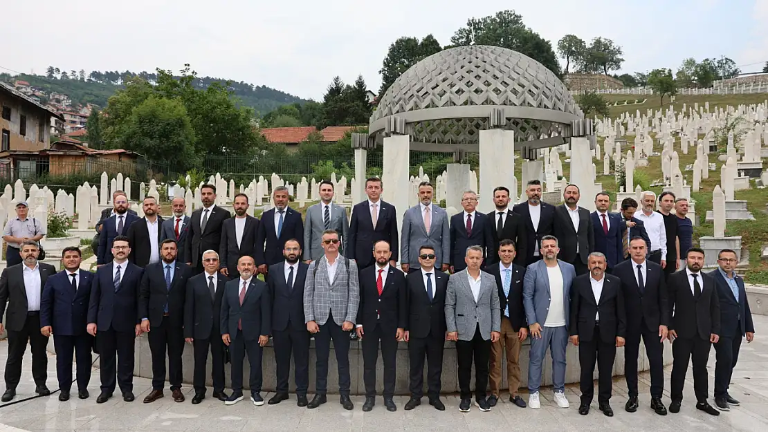 Genel Başkan Aydın'dan Avrupa'nın ortasına yatırım çağrısı