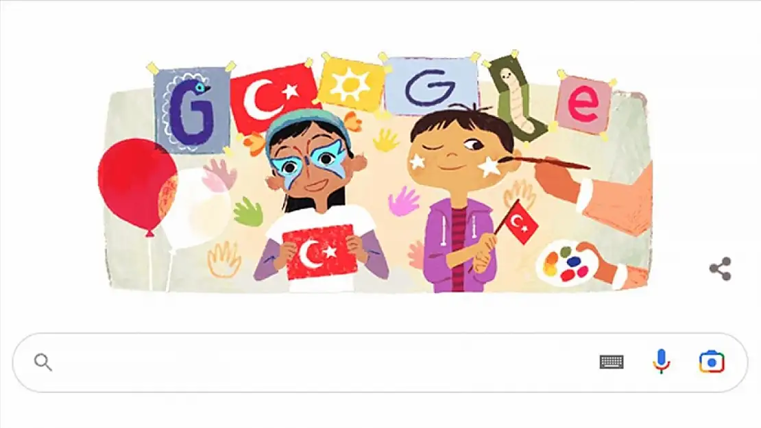 Google 23 Nisan'ı unutmadı