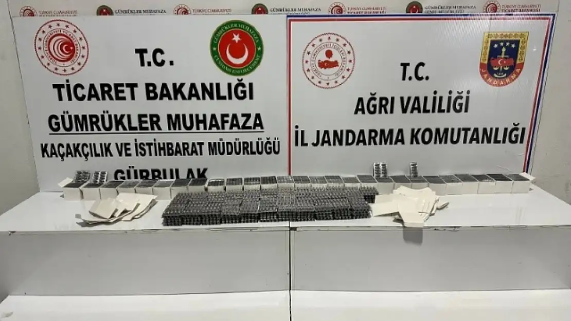 Gümrük kaçağı sigara operasyonu düzenlendi