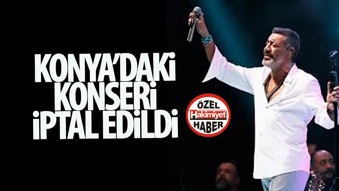 Hakan Altun'un Konya konseri iptal! Hayranlar şaşkın