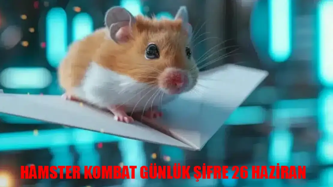 Hamster Kombat Kombo Kartları  Hamster Kombat Daily Kombo 26 Haziran 2024!