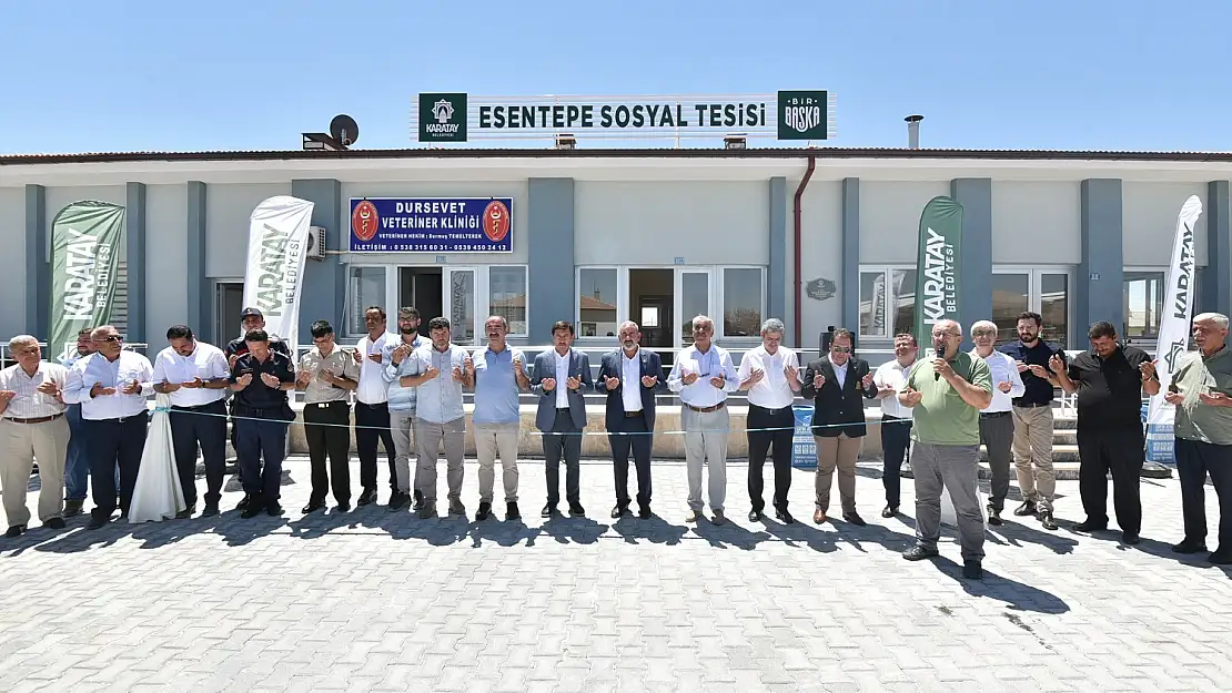 Hasan Kılca: Esentepe Sosyal Tesisi tüm bölgeye hizmet verecek