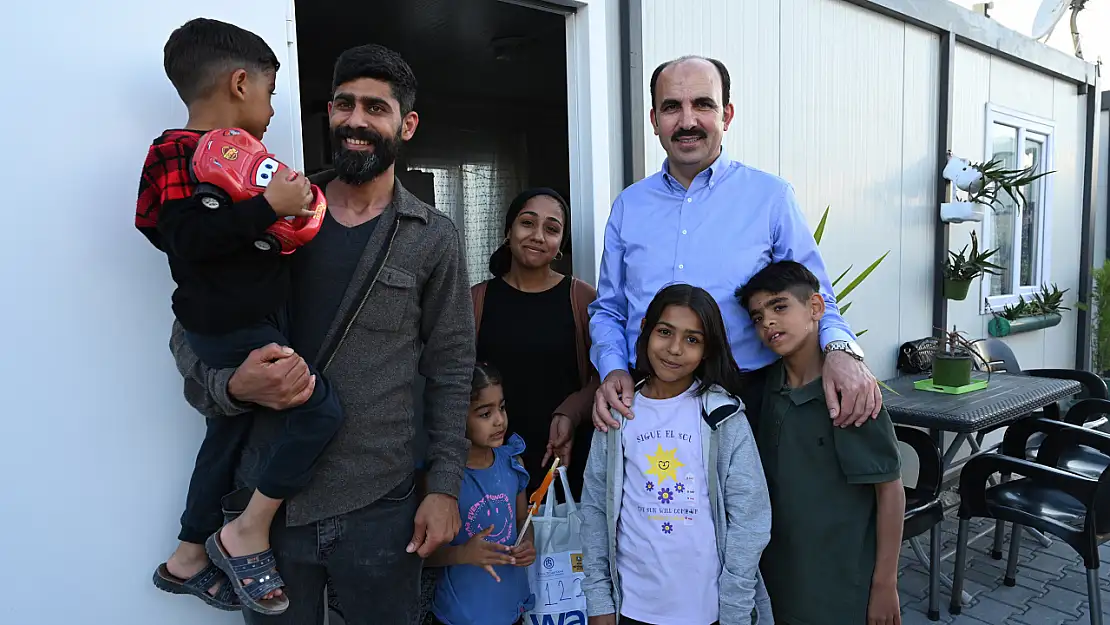 Hatay'a Kazandırılan Konya Konteyner Kentin Birinci Etabının Açılışı Yapıldı