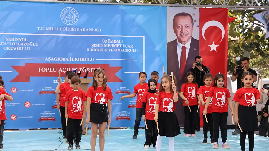 Hatay'da bir eğitim yuvası daha açıldı!