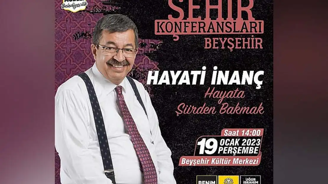 Hayati İnanç Konya'ya geliyor