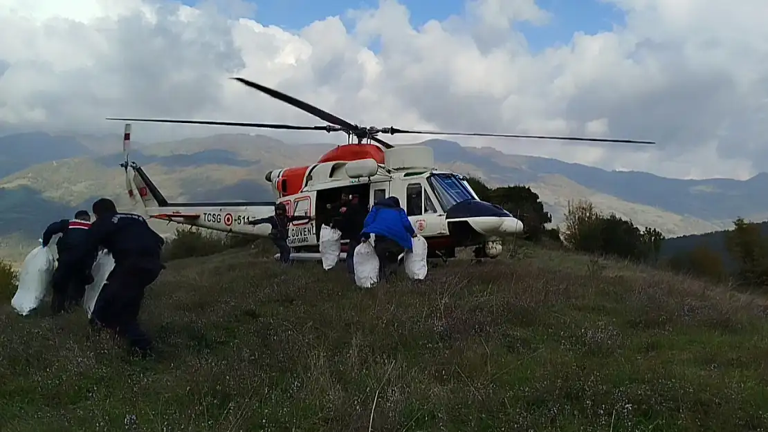 Helikopter destekli uyuşturucu operasyonu