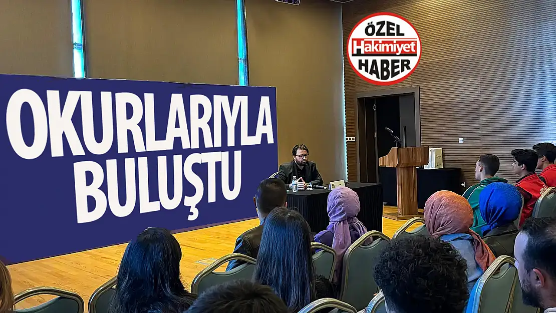 Hikaye yazarlığına dair dolu dolu bir söyleşi: Ali Güney Konya Kitap Günleri'nde okurlarıyla buluştu