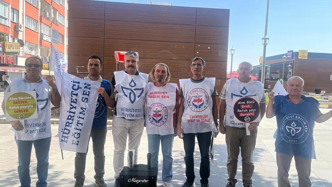 Hürriyetçi Eğitim Sen Konya Şubesi'nden zam teklifine tepki: 'Masaya konulan her rakam, emeğe ihanettir'