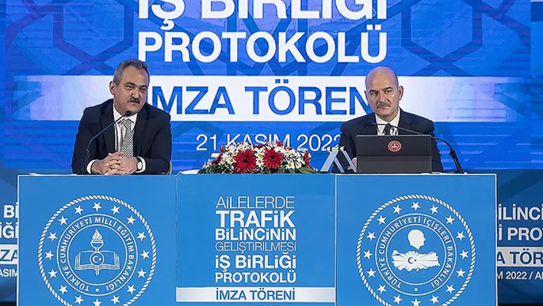 İçişleri Bakanlığı ile MEB arasında işbirliği protokolü