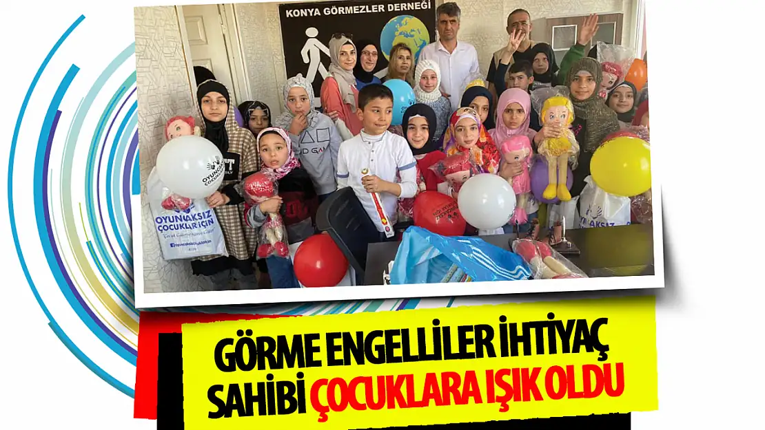 İhtiyaç sahibi çocuklara hediye!