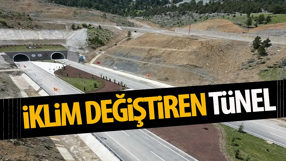 İklim değiştiren tünelde yazdan kışa yolculuk