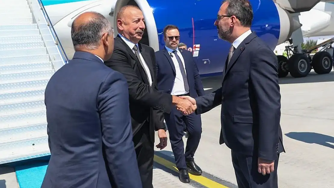 İlham Aliyev Konya'ya geldi