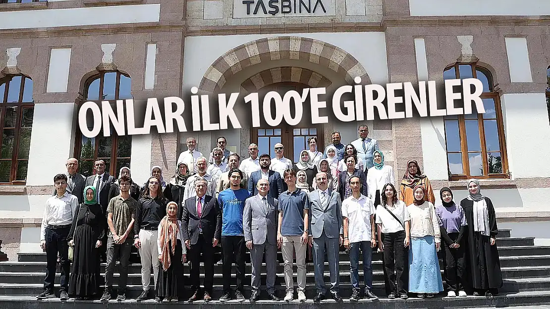 İlk 100'e giren öğrenciler Vali Özkan ve Başkan Altay'la buluştu