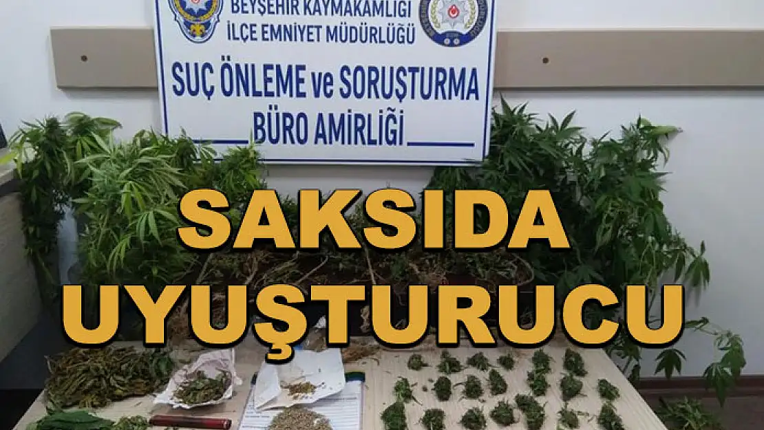 İş yerinde uyuşturucu  yetiştiriyormuş!..