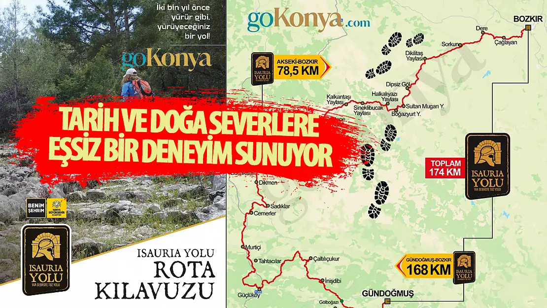 Isauria Yolu'nun Rota Kılavuzu Yayınlandı