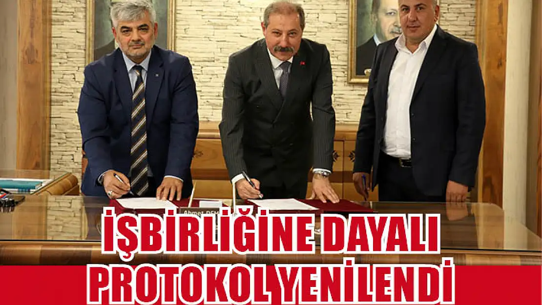 İşbirliğine Dayalı Protokol Yenilendi