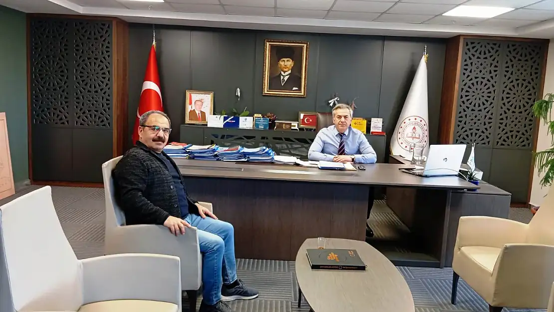 İşcan'dan İl Müdürü Murat Yiğit'e eğitim ziyareti