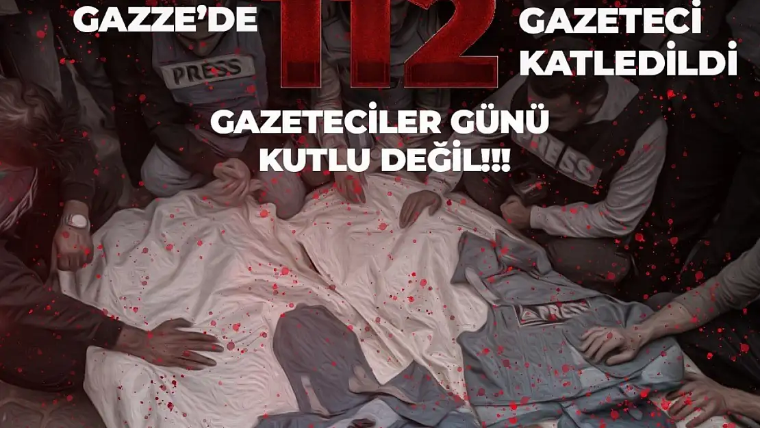 Çalışan Gazeteciler Günü'nde İsrail'in gazetecileri hedef almasını kınadılar