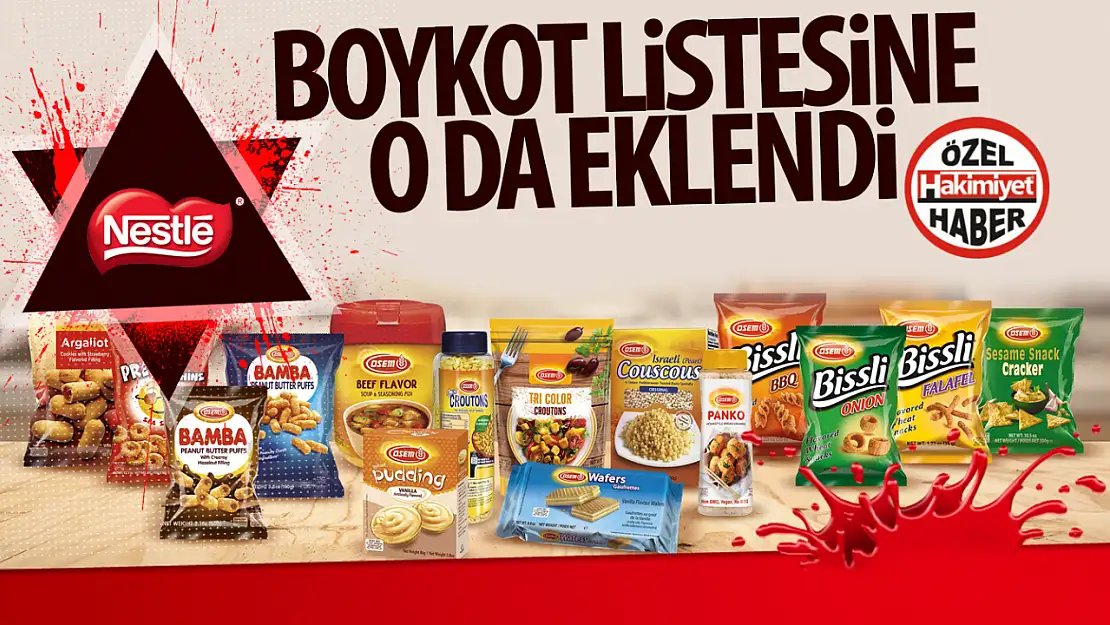 İsrailli Osem' in sahibi Nestle' ye boykot çağrısı, Nestle neden boykot?