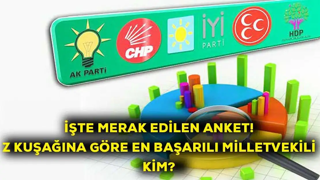 İşte merak edilen anket! Z kuşağına göre en başarılı milletvekili kim?