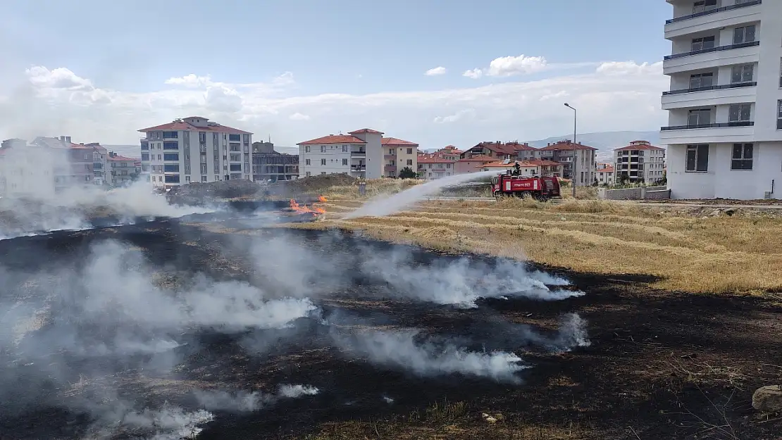 İtfaiye Müdürlüğü'nden anız yangını uyarısı!