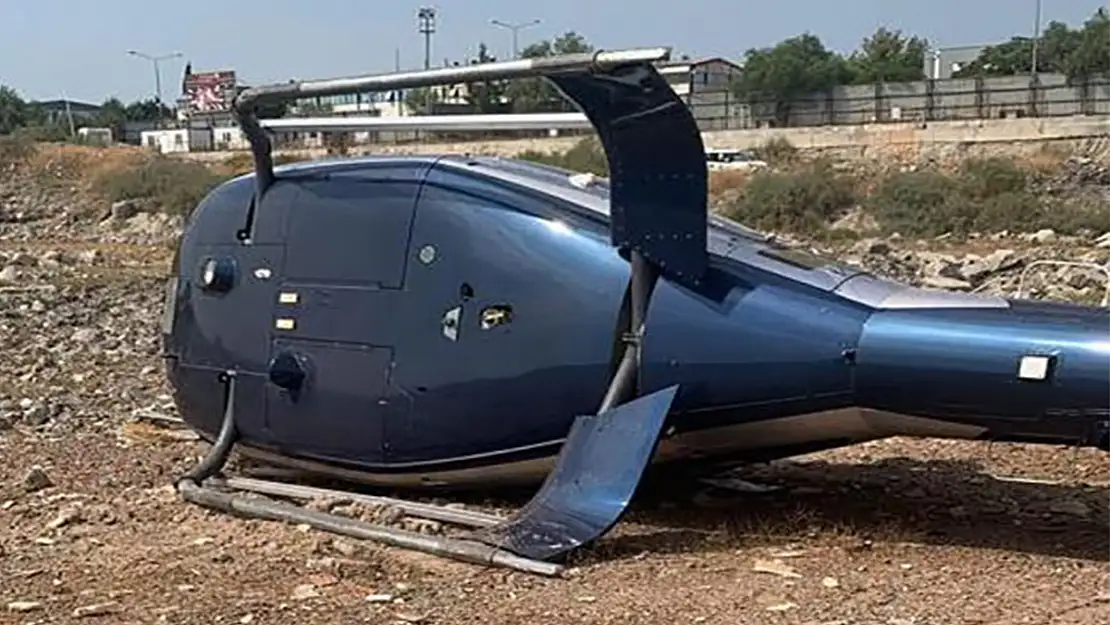 İzmir'de helikopter kazası: Yaralılar var