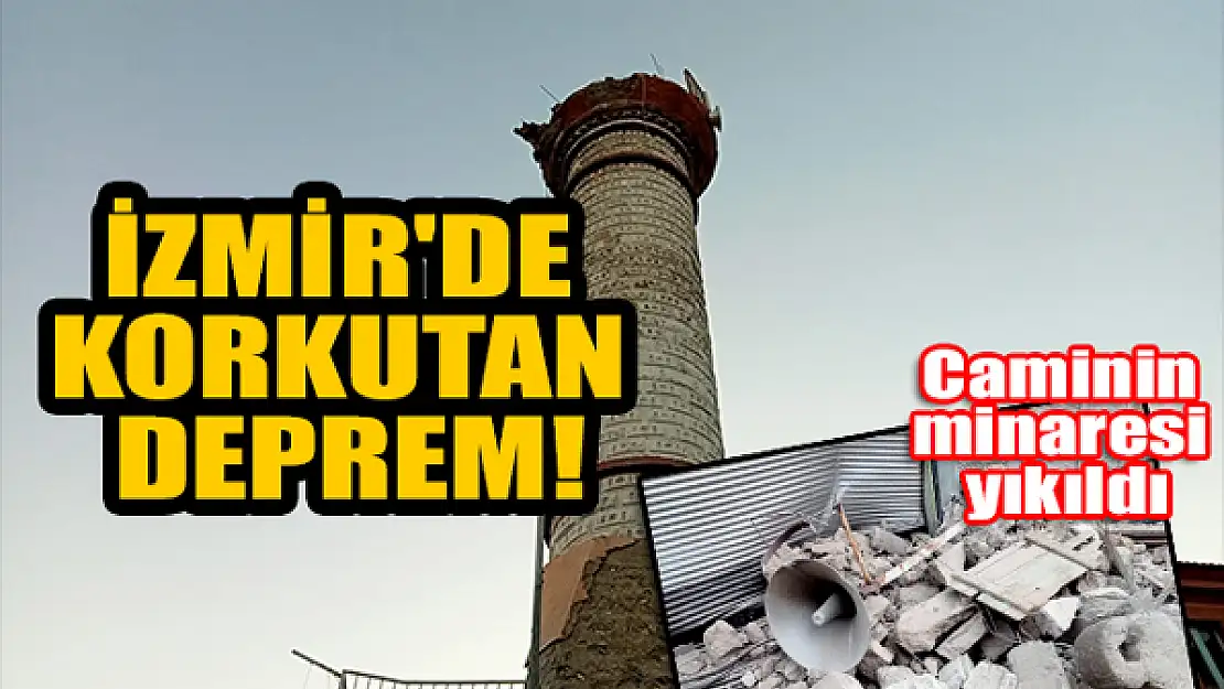 İzmir'de korkutan deprem!