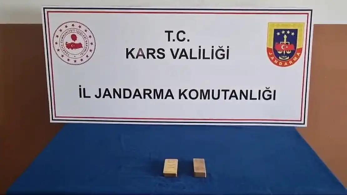 Jandarmadan kaçak altın operasyonu