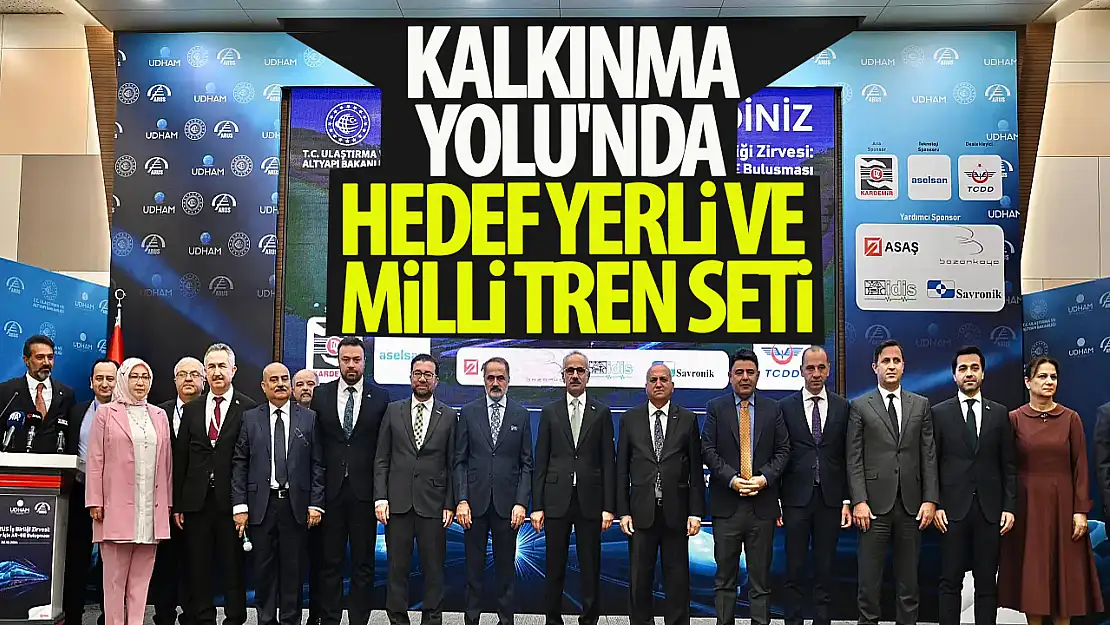 Kalkınma yolu'nda hedef yerli ve milli tren seti