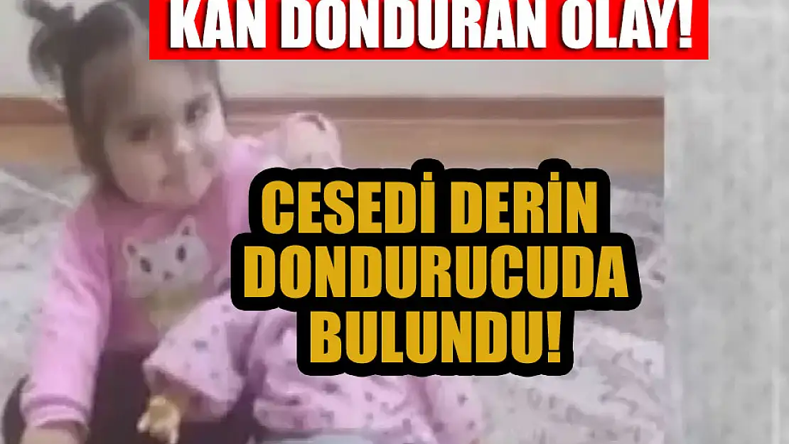 Kan donduran olay! Cesedi derin dondurucuda bulundu