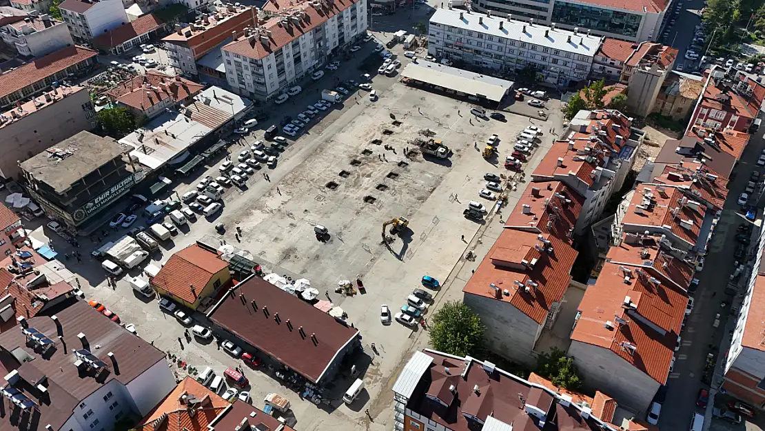 Beyşehir'de pazar geçici olarak taşındı