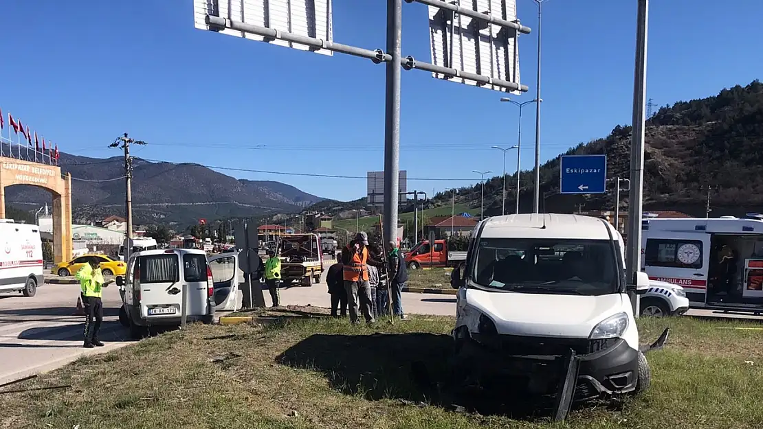 Karabük Eskipazar'da  kaza