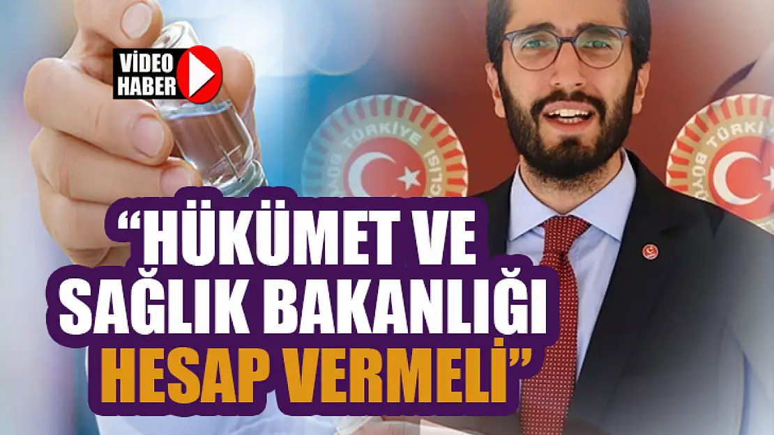 Karaduman: Hükümet ve Sağlık Bakanlığı hesap vermeli