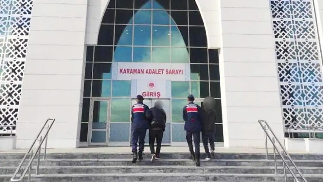 Karaman'da bir hafta arayla iki eve giren hırsız tutuklandı