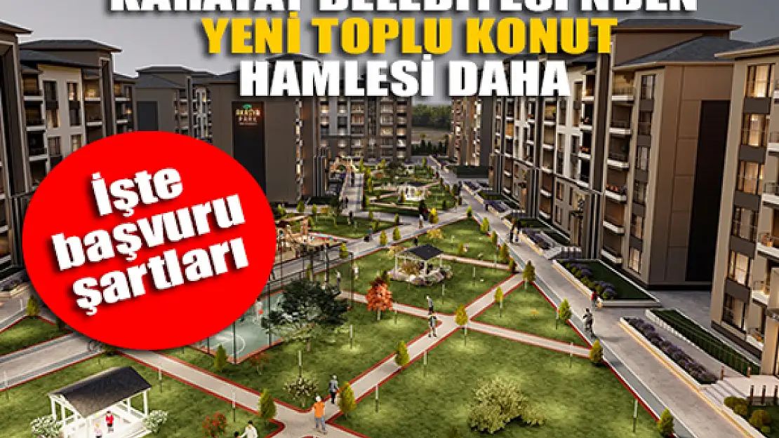 Karatay Belediyesi'nden yeni toplu konut hamlesi daha