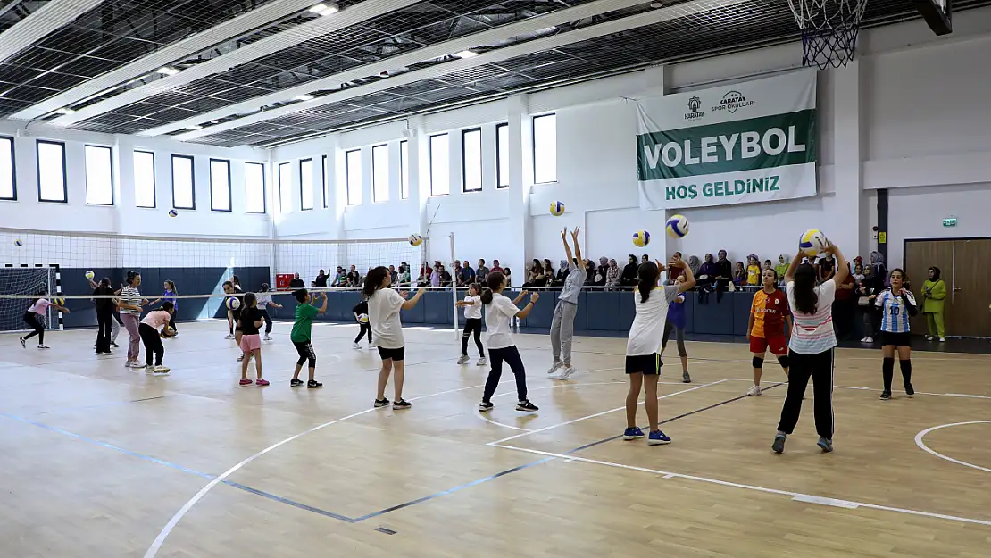 Karatay Belediyespor Voleybol Altyapı Seçmeleri Tamamlandı