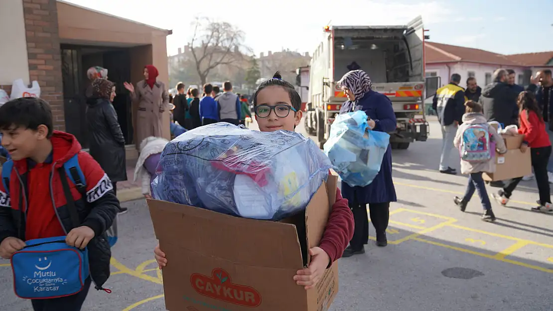 Karatay'da atık toplama yarışması devam ediyor