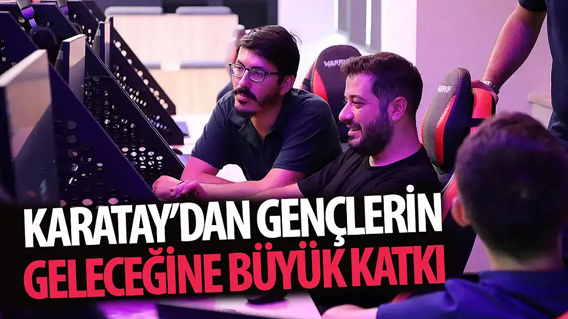 Karatay'dan gençlerin geleceğine bir katkı daha